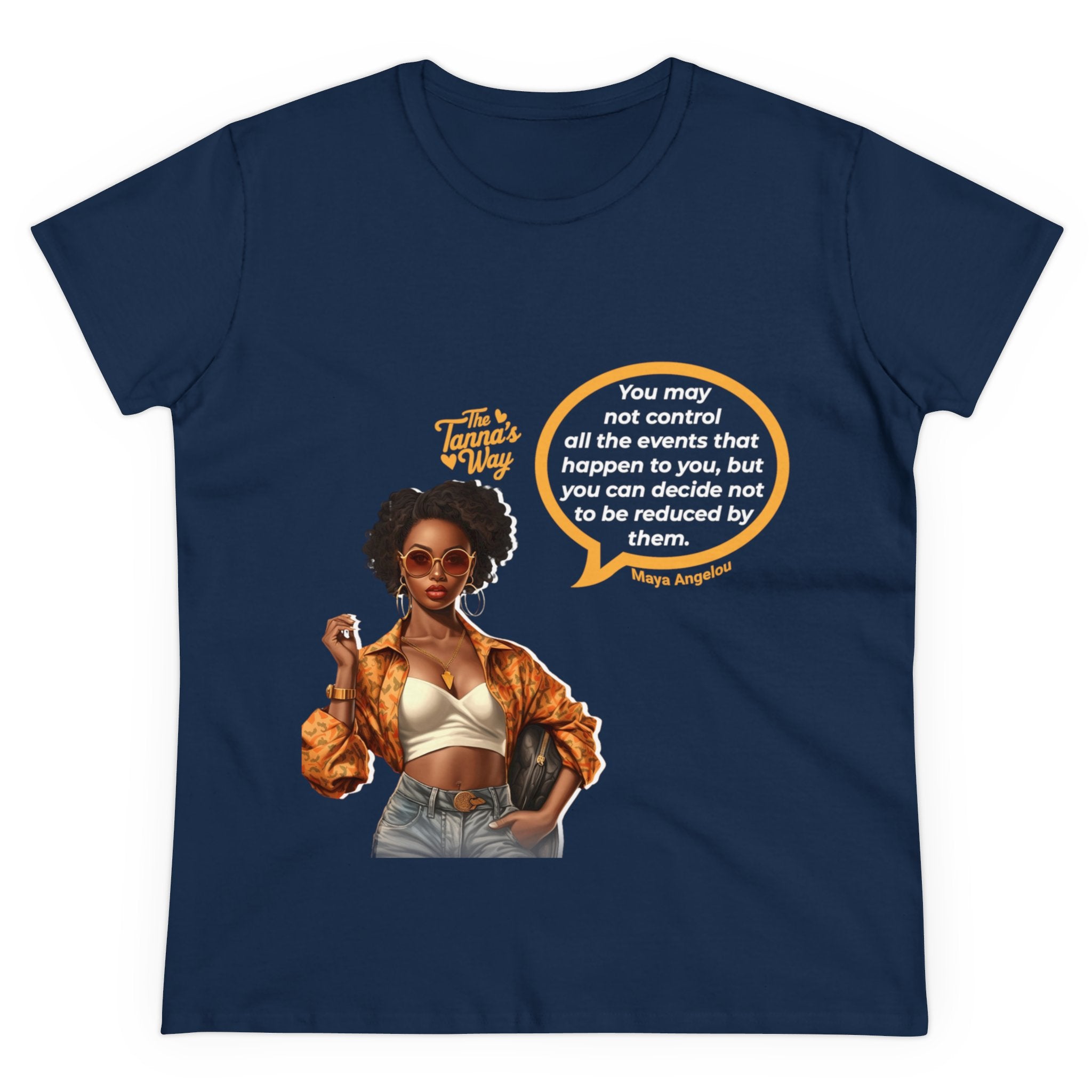 Maya Angelou | Women's Midweight Cotton Tee